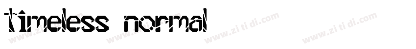 Timeless Normal◆字体转换